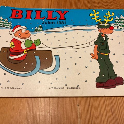 JULEHEFTE - BILLY - JULEN 1981