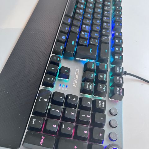 Cepter Legacy RGB Mechanical Gaming Keyboard og mus