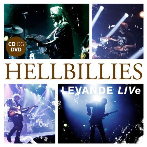 Hellbillies  -  Levande Live - LP med CD& DVD - Forseglet