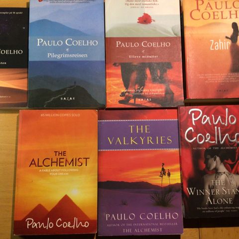 Div. Bøker av Paulo Coelho