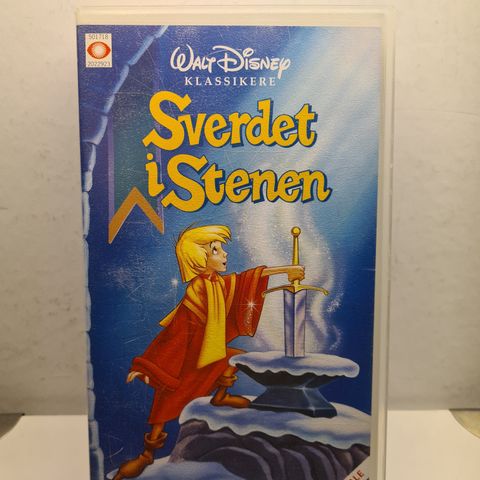 Sverdet i Stenen - VHS - Disney