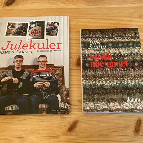 Julekuler, Strikk noe annet