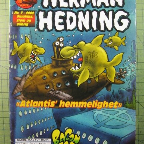 Herman Hedning - 4 stk. Mellom 2000 - 2007. Se bilder!