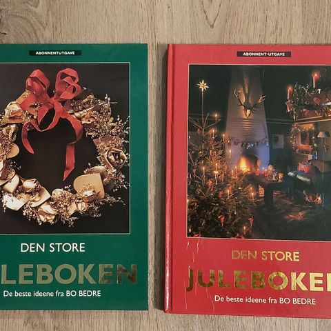 2 stk Den store juleboken