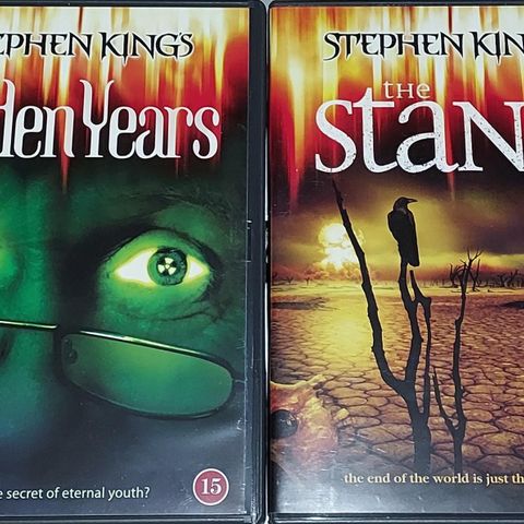 6 DVD.STEPHEN KING'S THE STAND & GOLDEN YEARS.