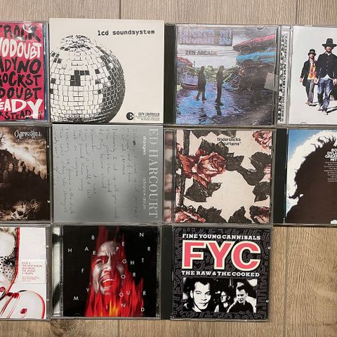 CD-er fra 80, 90 og 2000-tallet. #4