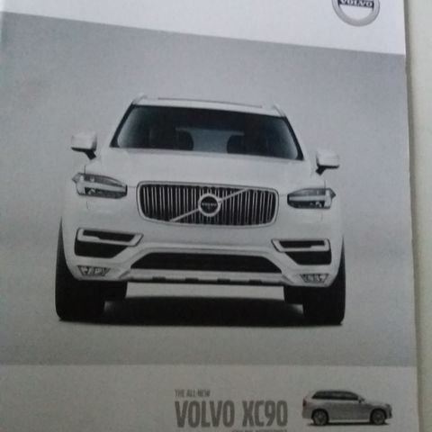 VOLVO XC90 Styling -brosjyre.