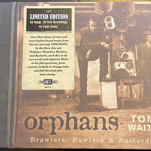 Tom Waits Orphans 3xCD/bok