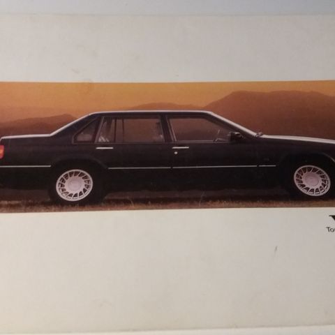 1991 VOLVO USA modellprogram -brosjyre.