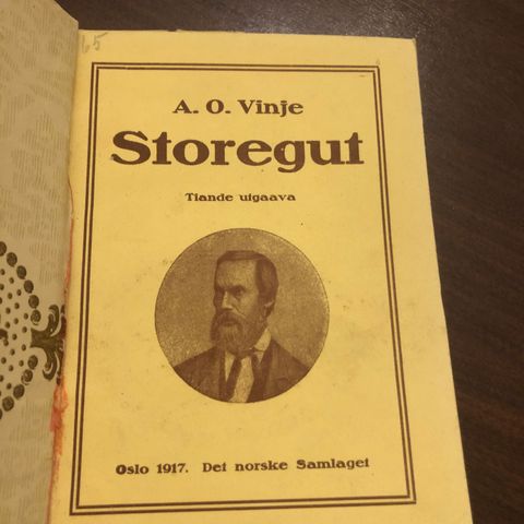 Storegut. Utgitt 1917