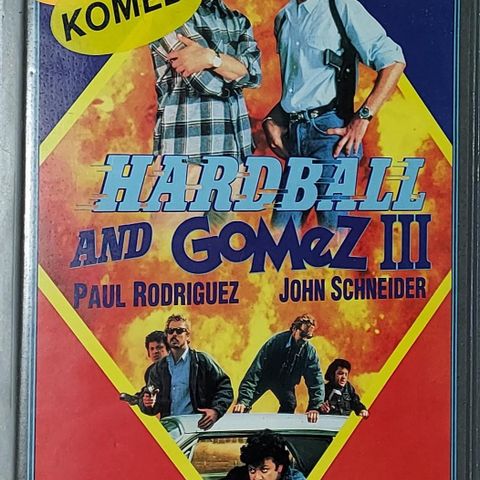 VHS BIG BOX.HARDBALL AND GOMEZ III.