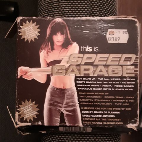 This is Speed Garage - 3 CD boks