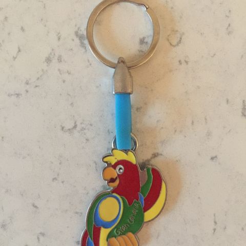 Gran Canaria Bird Keyring