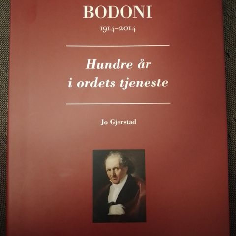 HUNDRE ÅR I ORDETS TJENESTE - Jo Gjerstad. SOM NY!