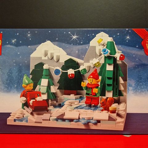 Lego 40564 - Vinterscene med nisser