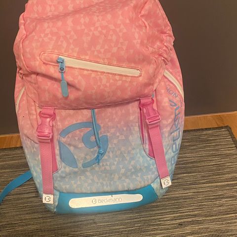 Skolesekk Beckmann 28 l Classic Pink Fusion