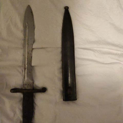 Tysk/Spansk mauser bayonet