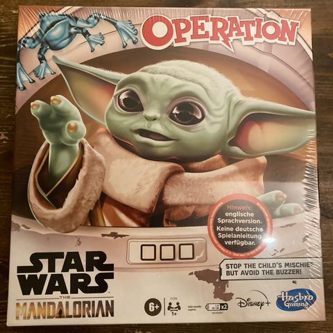 Operation. Star Wars The Mandalorian. Nytt i plast.