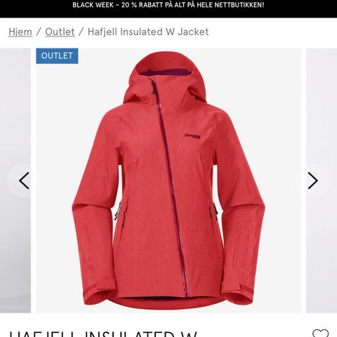 Hafjell Insulated WJacket