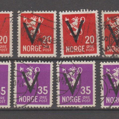 Frimerker NORGE  (1239)