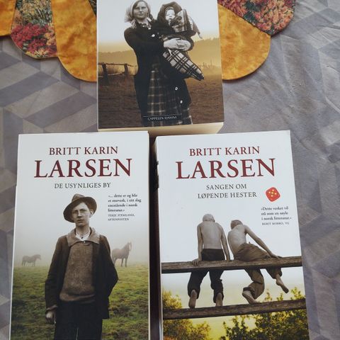 Tater-trilogien av  Britt Karin Larsen.