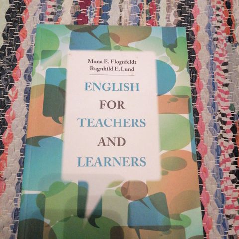 English for teachers and learners (1.utg)