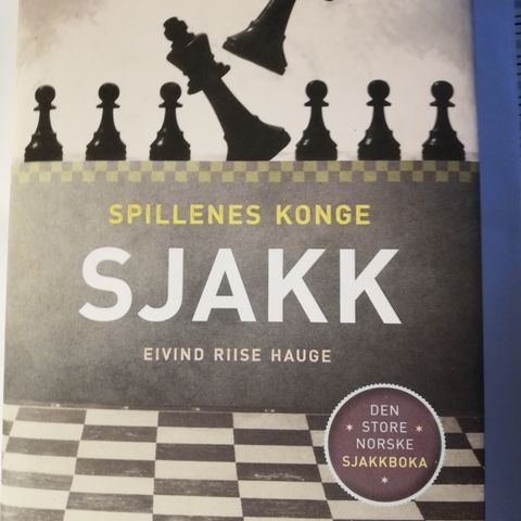 Sjakk - spillenes konge.Eivind Riise Hauge