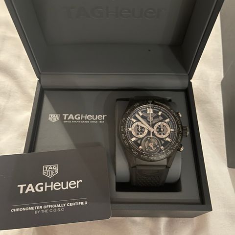 Tag Heuer Carrerra 02T Chronograph Tourbillion