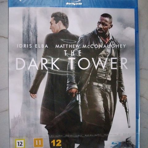 Blu-ray. The dark tower. Stephen King.  Norsk tekst. Ny i plast,