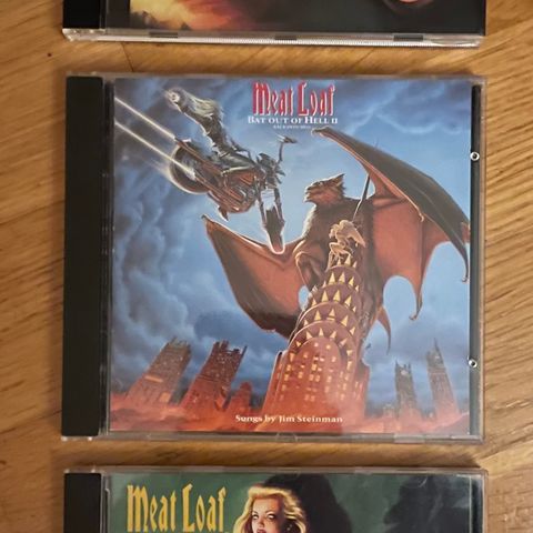 Meat Loaf - 3 album på CD