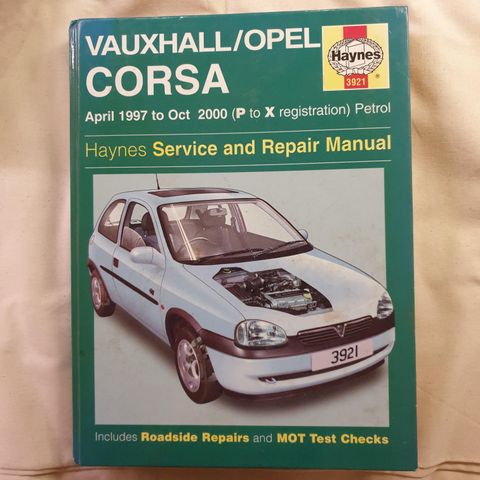 Verkstedbok Opel Corsa, Haynes