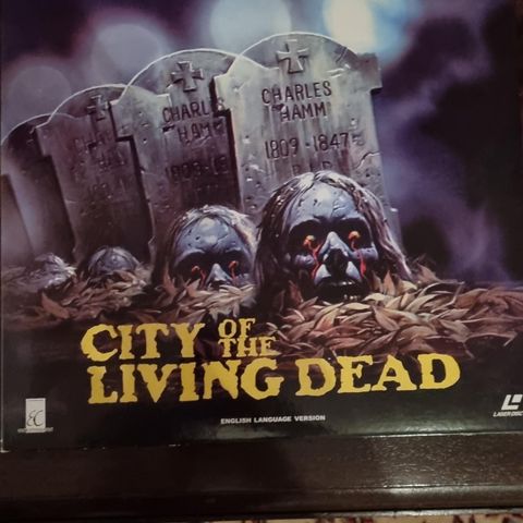 City of the living dead Limited Edition Laserdisc