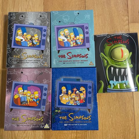 The Simpsons Collectors Edition, sesong 1-4