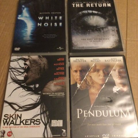 White Noise- Pendulum- Skin Walkers- the Return.     Norske tekster