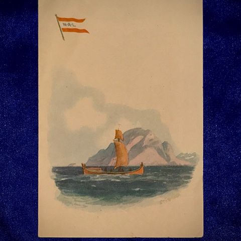 S/S «STAVANGERFJORD»-Meny 1937 Nord-Norgesferd-Musikkprogram og middag