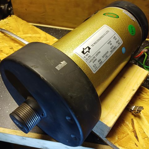 DC Elektromotor fra tredemølle