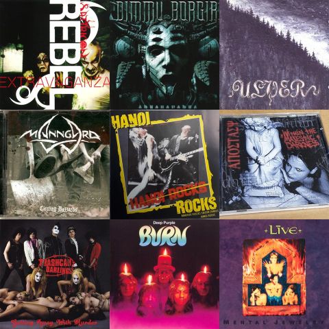 Heavy Metal Hard Rock CD Liste - H24 - Satyricon Motörhead Slayer Dimmu Borgir