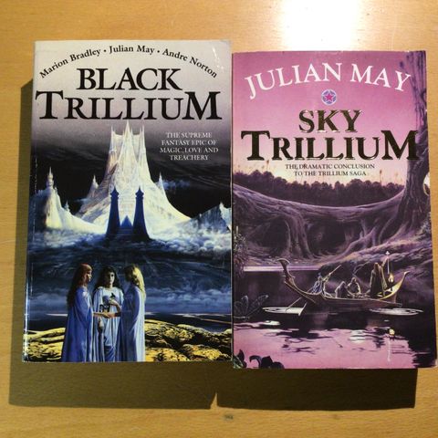 Black Trillium og Sky Trillium av Marion Bradley, Julian May Bok på Engelsk