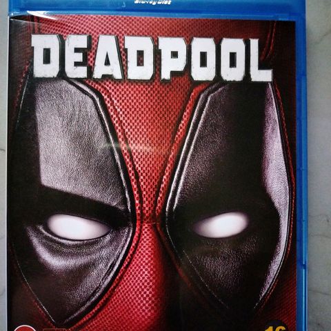 Blu-ray. Deadpool. Action/Eventyr. Norsk tekst