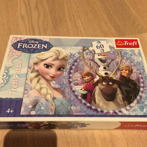 Puslespill: Disney Frozen 60 brikker fra Trefl