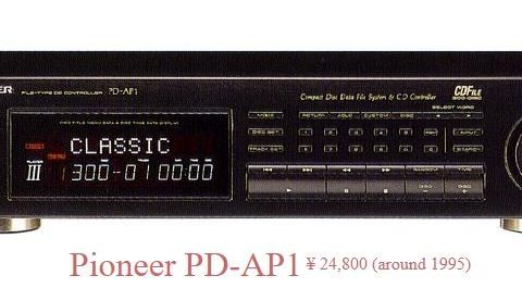 Pioneer PD-AP1 CD controller for 300 CDs m/Telekontroll