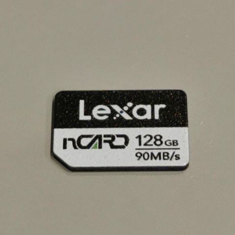 Lexar nCARD NM minnekort 128GB 90MB/s til Huawei