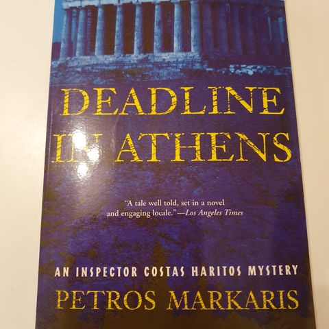 Deadline in Athens. Petros Markaris