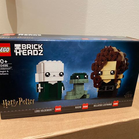 Ny Lego Brick Headz : Voldemort, Nagini og Bellatrix 40496