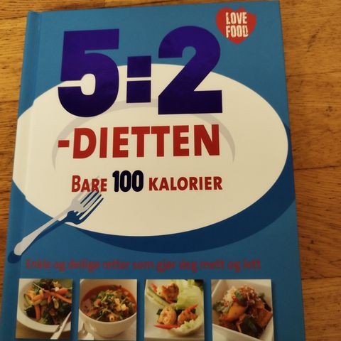 5:2 kokeboken, 5:2 dietten bare 100 kalorier,