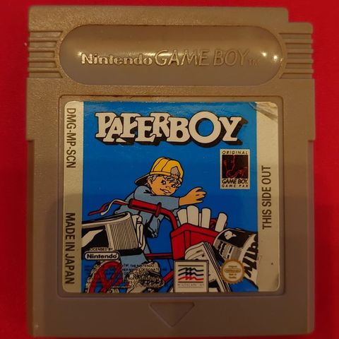 Paperboy til Nintendo gameboy.