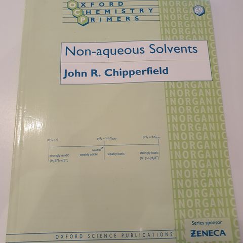 Non-aqueous Solvents. John R. Chipperfield