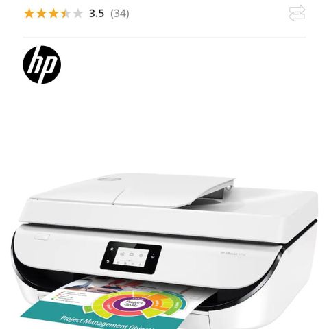 HP officejet 5232 lite brukt.