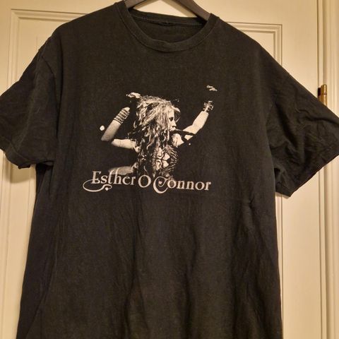 Band t-shirt/ T-skjorte Esther O'Connor st. XL