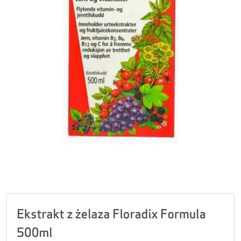 Floradix x2 stk